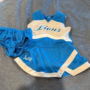 Detroit Lions 2T Cheerleading Outfit